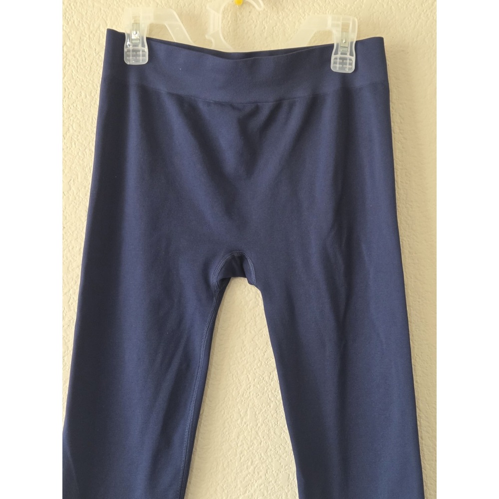 NWOT Title Nine Spark 2.0 Leggings Base Layer Navy Size Medium Athletic Active - Picture 2 of 11